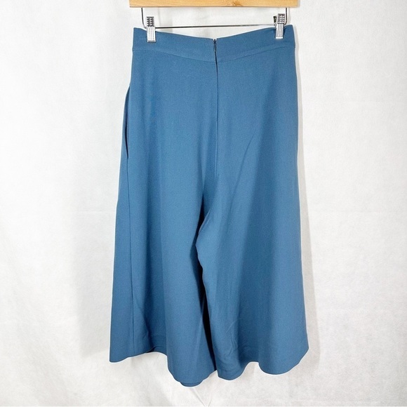 Eleventy Slate Blue Culottes Shorts Size US 2 EU 40 - Picture 2 of 11